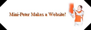 Mini-Peter Makes a Website!